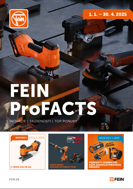 FEIN akcia 1-4 2025