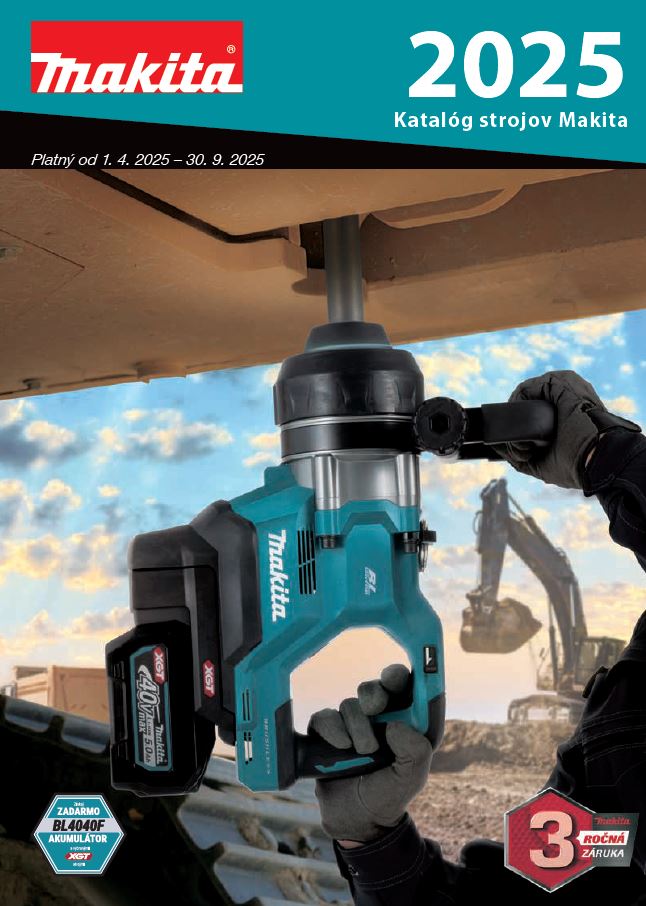 MAKITA katalog strojov 2025