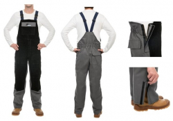 Zv�ra�sk� nohavice s n�prsenkou WELDAS ARC KNIGHT