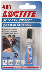 LOCTITE 401 - sekundov� lepidlo 3g