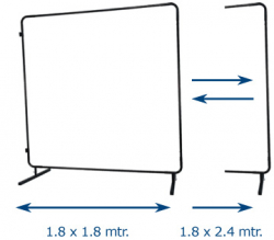 Stavebnicov� r�m k z�sten�m WELDAS 1,8-2,4 x 1,8 m