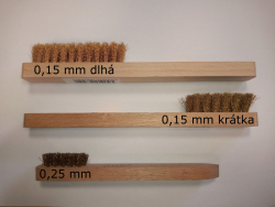 Dr�ten� mosadzn� kefa - "maza�ek"